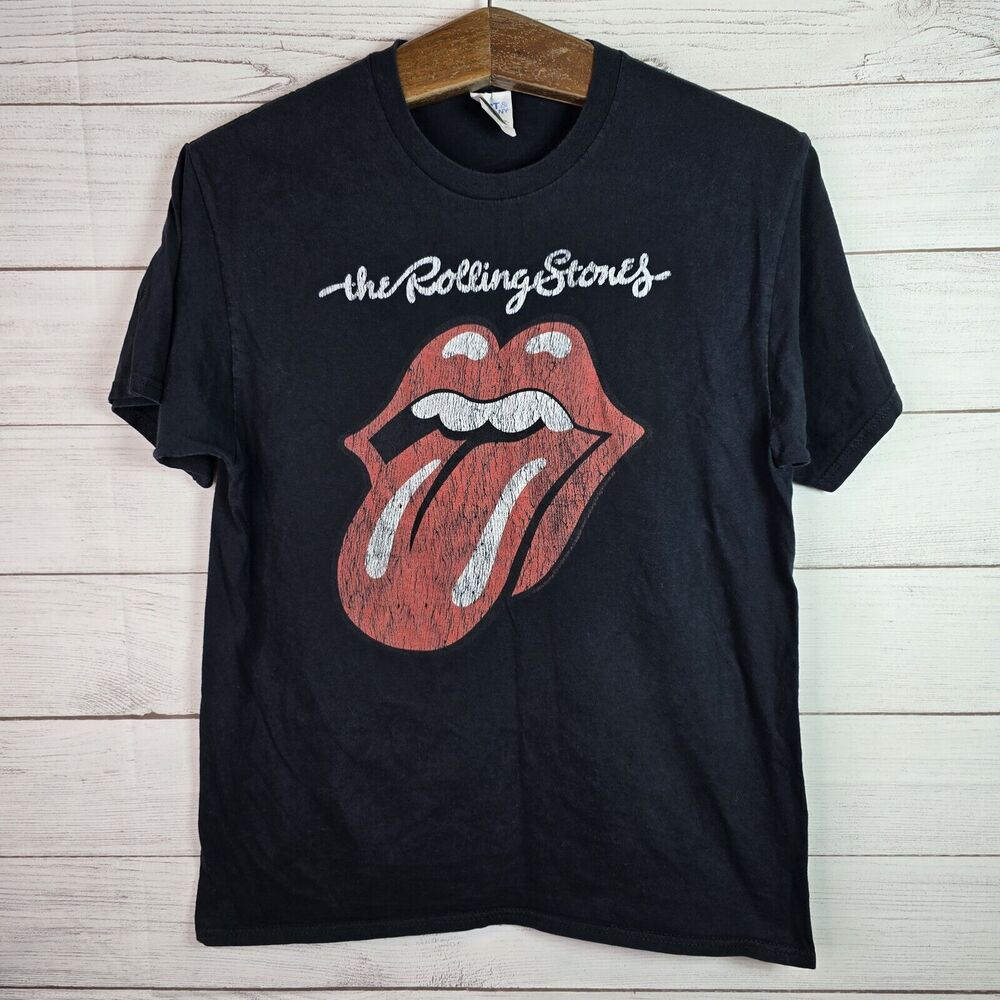 The Rolling Stones Vintage Y2K 2004 T Shirt Size M VTG Rock Band